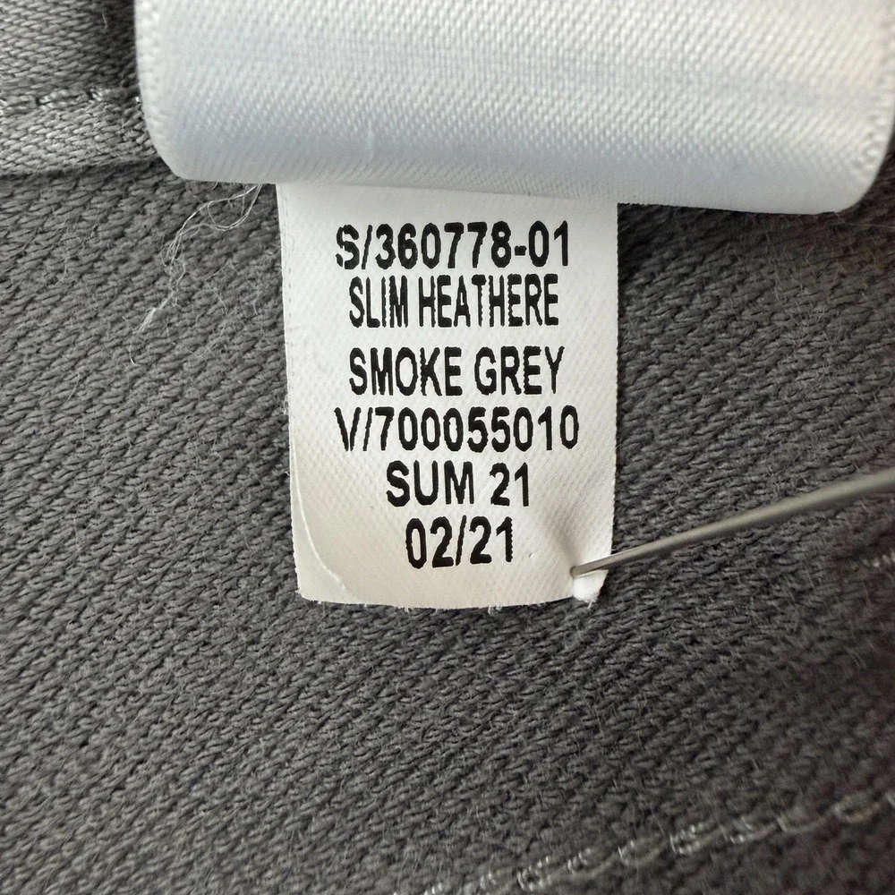 Banana Republic Traveler Pants Mens‎ 40x32 Gray Slim Fit Stretch Chino 5 Pocket